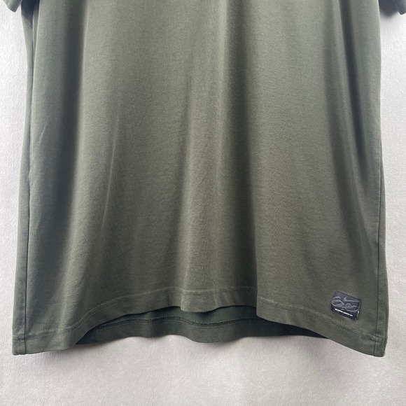 Nike 6.0 Dri-Fit Mens Olive Green Pocket T-Shirt Short Sleeve Crew Neck L Rare - Picture 4 of 8